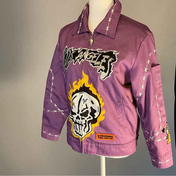 Brand X, Cute Goth, Pastel, LA Lakers Bomber Jacket - Picture 11 of 16